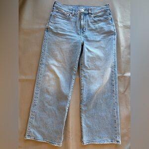J. Crew high-rise slim wide jean in 1996 semi-stretch
